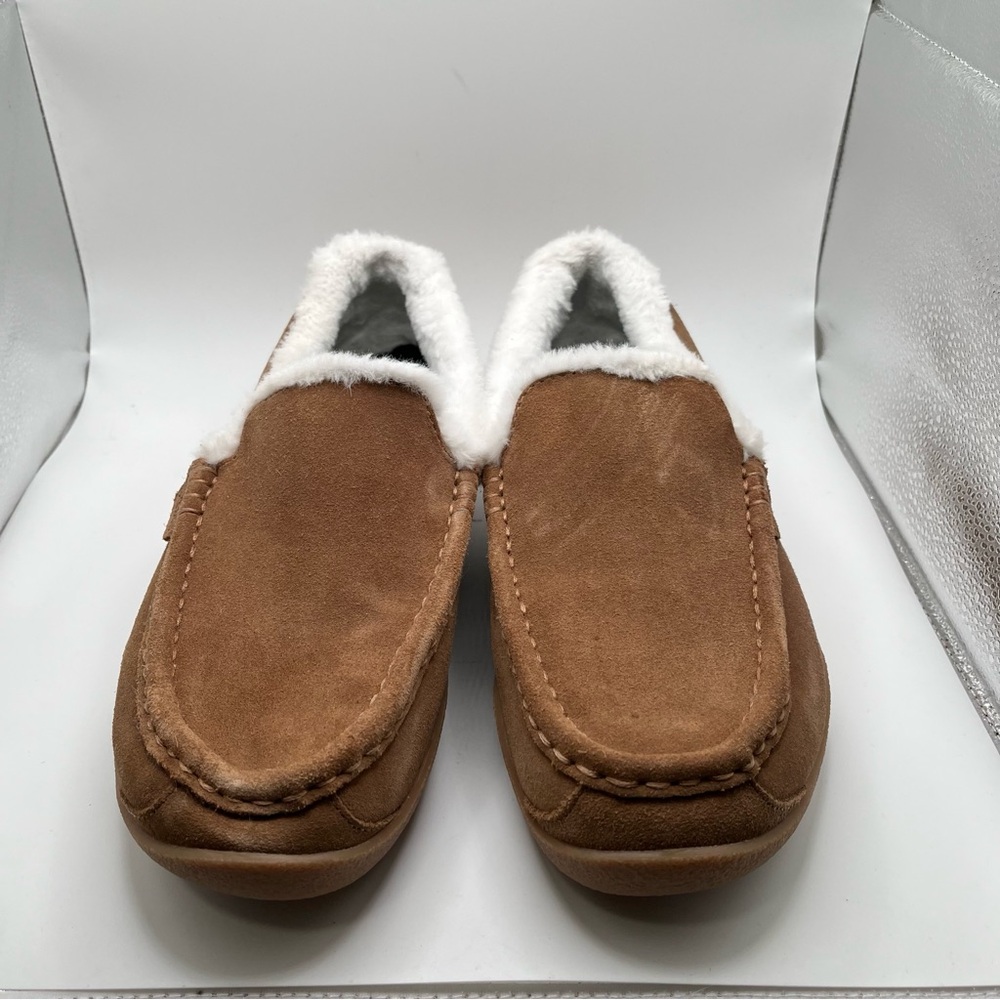 KURU LOFT loafer slipper slip on Chestnut-Gum size 11.5 women’s - Picture 4 of 10
